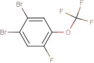 1,2-Dibromo-4-fluoro-5-(trifluoromethoxy)benzene