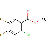 2-Chloro-4,5-difluorobenzoic acid, methyl ester