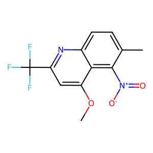 4-Methoxy-6-methyl-5-nitro-2-(trifluoromethyl)quinoline