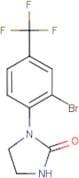 1-[2-Bromo-4-(trifluoromethyl)phenyl]imidazolidin-2-one
