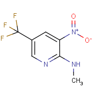 2-(Methylamino)-3-nitro-5-(trifluoromethyl)pyridine