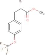 Methyl 2-bromo-3-[4-(trifluoromethoxy)phenyl]propionate