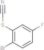 2-bromo-5-fluorophenylthiocyanate