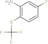 5-fluoro-2-(trifluoromethylthio)aniline