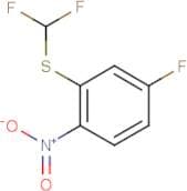 5-fluoro-2-nitrophenyl difluoromethyl sulphide