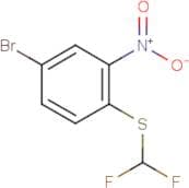 4-bromo-2-nitrophenyl difluoromethyl sulphide