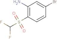 5-bromo-2-(difluoromethylsulphonyl)aniline