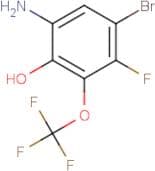 4-Bromo-6-amino-3-fluoro-2-(trifluoromethoxy)phenol