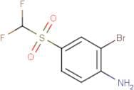 2-bromo-4-(difluoromethylsulphonyl)aniline