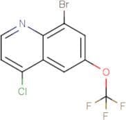 8-Bromo-4-chloro-6-(trifluoromethoxy)quinoline