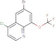 6-Bromo-4-chloro-8-(trifluoromethoxy)quinoline