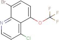 8-Bromo-4-chloro-5-(trifluoromethoxy)quinoline