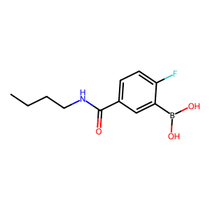 5-(Butylcarbamoyl)-2-fluorobenzeneboronic acid
