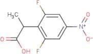 2-(2,6-Difluoro-4-nitrophenyl)propanoic acid