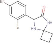 7-(4-Bromo-2-fluorophenyl)-5,8-diazaspiro[3.4]octan-6-one