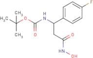 3-(Boc-amino)-3-(4-fluorophenyl)-N-hydroxypropanamide