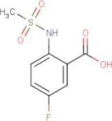5-Fluoro-2-(methylsulfonamido)benzoic acid