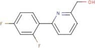 [6-(2,4-Difluorophenyl)-2-pyridyl]methanol