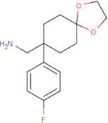 1-[8-(4-Fluorophenyl)-1,4-dioxaspiro[4.5]dec-8-yl]methanamine