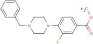 Methyl 4-(4-Benzyl-1-piperazinyl)-3-fluorobenzoate