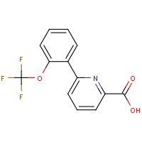 6-[2-(Trifluoromethoxy)phenyl]-2-pyridinecarboxylic acid