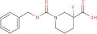1-Cbz-3-fluoropiperidine-3-carboxylic acid