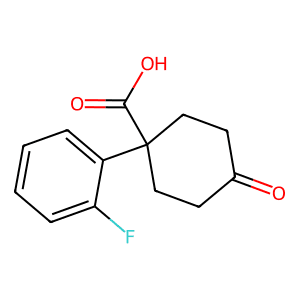 1-(2-Fluorophenyl)-4-oxocyclohexanecarboxylic acid