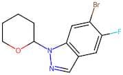 6-Bromo-5-fluoro-1-(tetrahydro-2H-pyran-2-yl)-1H-indazole
