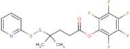 perfluorophenyl 4-methyl-4-(pyridin-2-yldisulfanyl)pentanoate