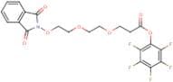perfluorophenyl 3-(2-(2-(1,3-dioxoisoindolin-2-yloxy)ethoxy)ethoxy)propanoate