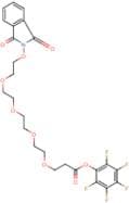 perfluorophenyl 1-(1,3-dioxoisoindolin-2-yloxy)-3,6,9,12-tetraoxapentadecan-15-oate