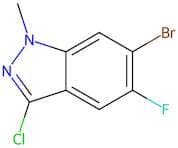 6-Bromo-3-chloro-5-fluoro-1-methyl-1H-indazole