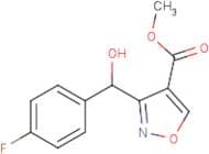 Methyl 3-[(4-Fluorophenyl)(hydroxy)methyl]isoxazole-4-carboxylate