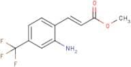 Methyl (E)-3-[2-Amino-4-(trifluoromethyl)phenyl]acrylate