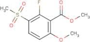 Methyl 2-Fluoro-6-methoxy-3-(methylsulfonyl)benzoate