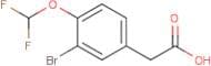 3-Bromo-4-(difluoromethoxy)phenylacetic acid
