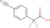 2-(4-Cyanophenyl)-2,2-difluoroacetic acid