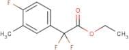 Ethyl 2,2-Difluoro-2-(4-fluoro-3-methylphenyl)acetate
