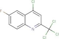 4-Chloro-6-fluoro-2-(trichloromethyl)quinoline