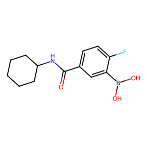 5-(Cyclohexylcarbamoyl)-2-fluorobenzeneboronic acid