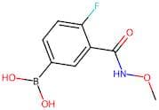 4-Fluoro-3-[(methoxyamino)carbonyl]benzeneboronic acid