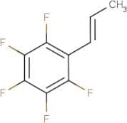 1,2,3,4,5,-Pentafluoro-6-[(1E)-prop-1-en-1-yl]benzene