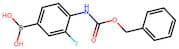 4-Amino-3-fluorobenzeneboronic acid, N-CBZ protected