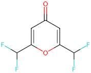 2,6-Bis(difluoromethyl)-4H-pyran-4-one