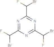 2,4,6-Tris[bromo(fluoro)methyl]-1,3,5-triazine