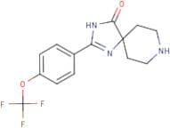 2-[4-(Trifluoromethoxy)phenyl]-1,3,8-triazaspiro[4.5]dec-1-en-4-one