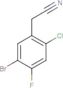 5-Bromo-2-chloro-4-fluorophenylacetonitrile