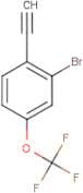 2-Bromo-4-(trifluoromethoxy)phenylacetylene