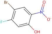 4-Bromo-5-fluoro-2-nitrophenol