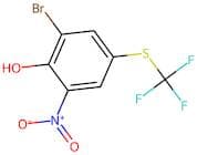 2-Bromo-6-nitro-4-[(trifluoromethyl)thio]phenol